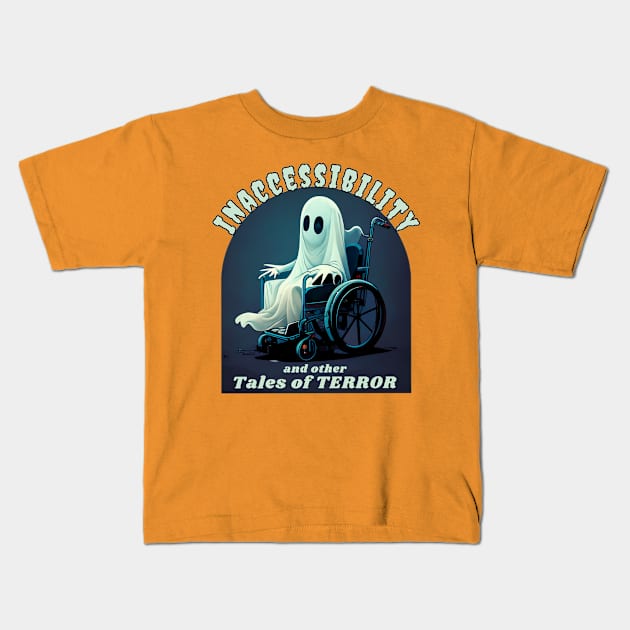 Tales of TERROR! Kids T-Shirt by Kary Pearson